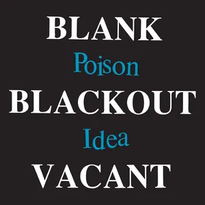 Blank blackout vacant